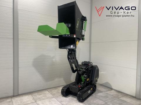 Önrakodó és magasemelésű minidömper - motoros talicska – HOFMAN VANCH MD 800 PLUS - Dízel