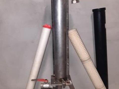 Gyertyaszűrő saválló kivitelben 30" házzal Gyertyaszűrő saválló kivitelben 30" házzal