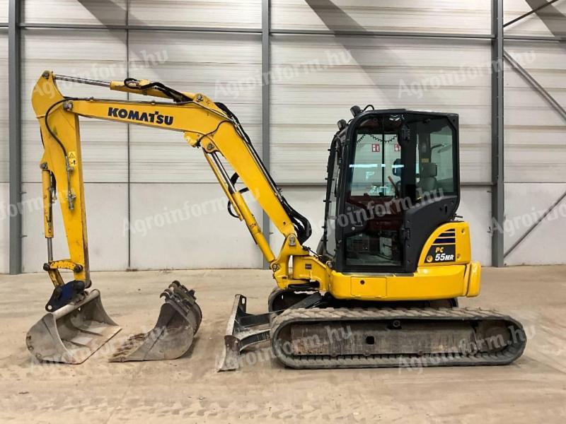 Komatsu PC 55 MR-5 MO Mini Kotró / 2018 / 3 805 üzemóra / Lízing 20%-tól