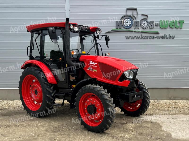 Zetor Major CL80 művelőkerékkel