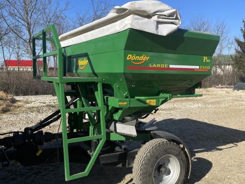 Dönder T-2500 vontatott műtrágyaszóró Dönder T-2500 vontatott műtrágyaszóró