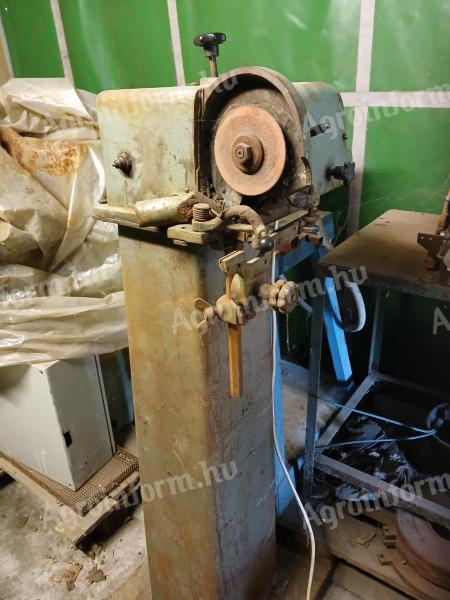 Szalagfűrész lapélező, fűrészlap élező automata eladó