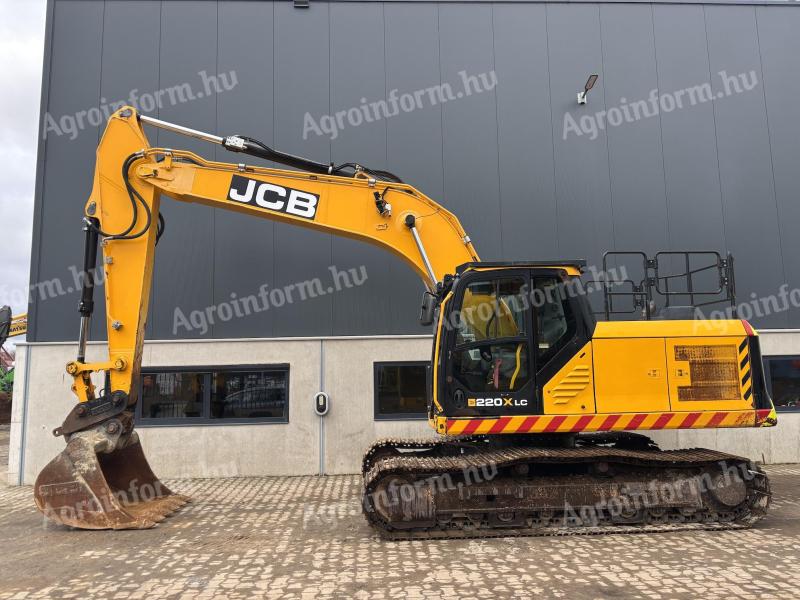 JCB 220X lánctalpas kotró / 2018 / 8.905 üzemóra / lízing 20%-tól