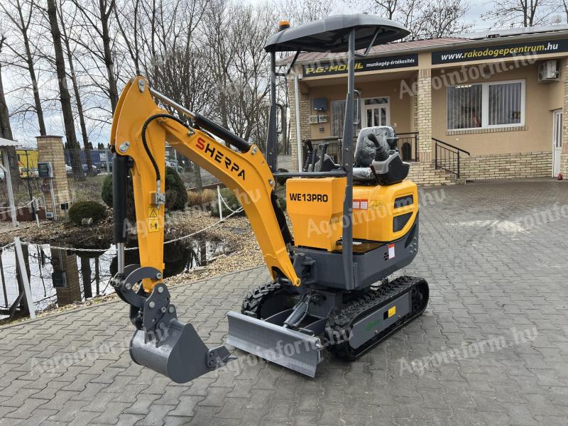Sherpa WE13 PRO,  Yanmar motor joystick
