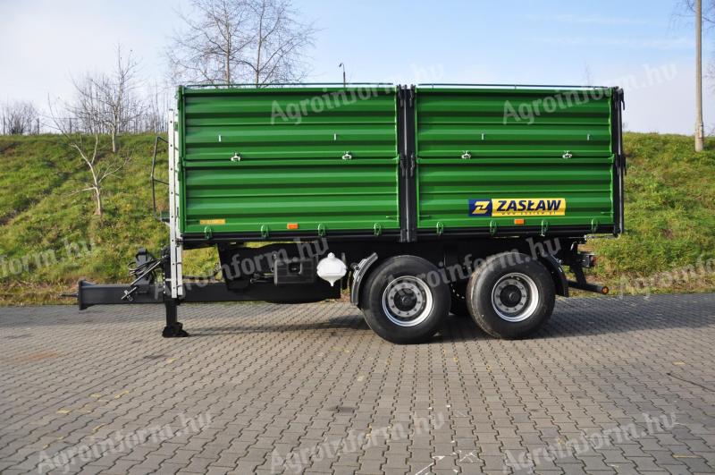 ZASLAW D762-14 XL tandem pótkocsi bemutatógép akció