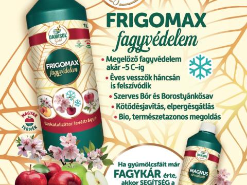 Damisol Gold Frigomax fagyvédelmi technológia Damisol Gold Frigomax fagyvédelmi technológia