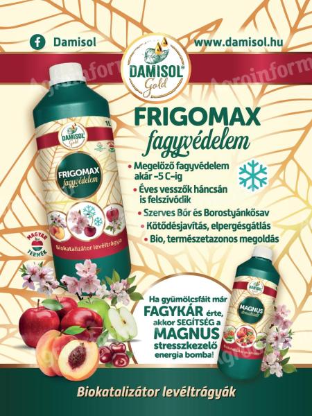 Damisol Gold Frigomax fagyvédelmi technológia