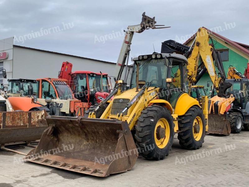 New Holland B115-4PS kotró-rakodó kombigép