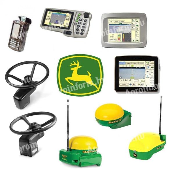 John Deere Antenna Monitor Automata Kormány Sorvezető (ATU 300 Greenstar Starfire Display)