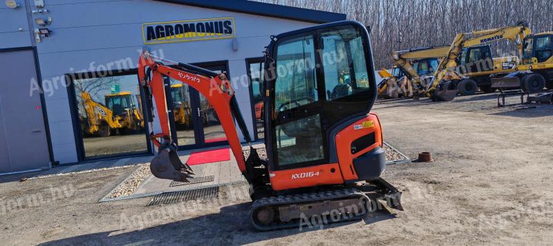 Kubota KX016-4 minikotró