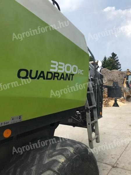 Claas Quadrant 3300 RC nagy kockabálázó