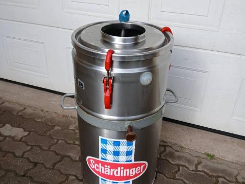 85 l-es rozsdamentes, saválló, dupla falú tartály 85 l-es rozsdamentes, saválló, dupla falú tartály