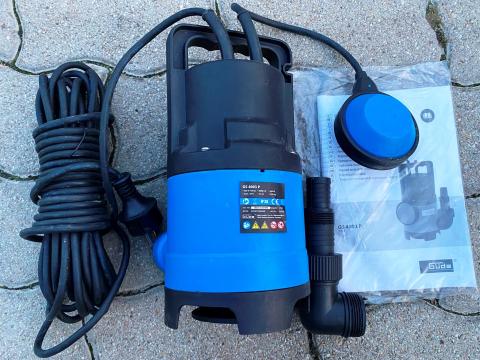 Búvárszivattyú 8000 L/óra,  szennyvízszivattyú,  400W,  iszapszivattyú * Güde GS 4003 P * Búvárszivattyú 8000 L/óra,  szennyvízszivattyú,  400W,  iszapszivattyú * Güde GS 4003 P *