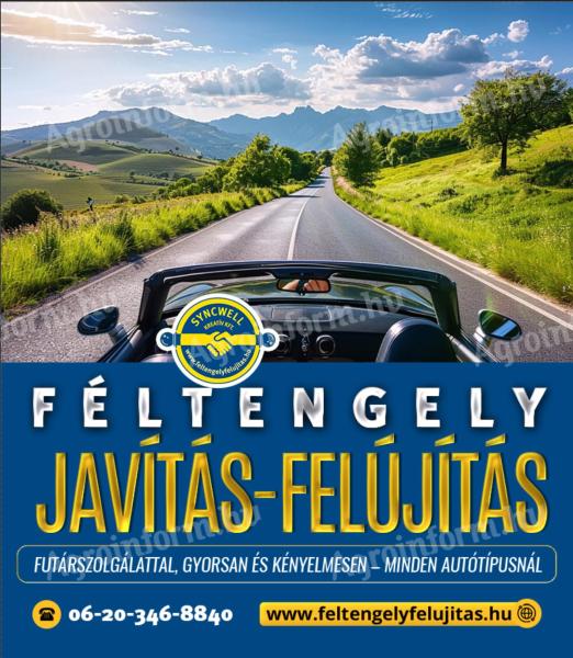 FÉLTENGELY JAVÍTÁS és FELÚJÍTÁS