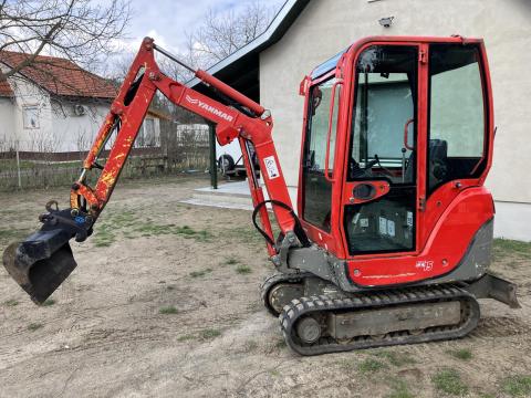 Yanmar SV15 minikotró Yanmar SV15 minikotró