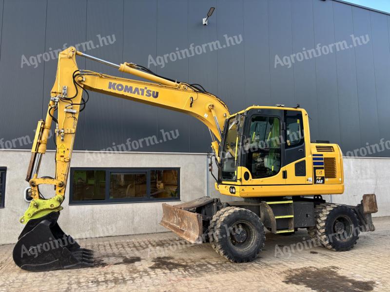 Komatsu PW148-10 Mobil Kotró / 2017 / 11 000 üzemóra / Lízing 20%-tól