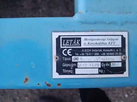 Letak 3 m közép vontatott tárcsa Letak 3 m közép vontatott tárcsa