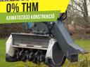 Fixfogas erdészeti zúzó, mulcsozó, hidraulikus szárzúzó 150 cm / X-Delta XL 1500 Grizzly - 0 % THM