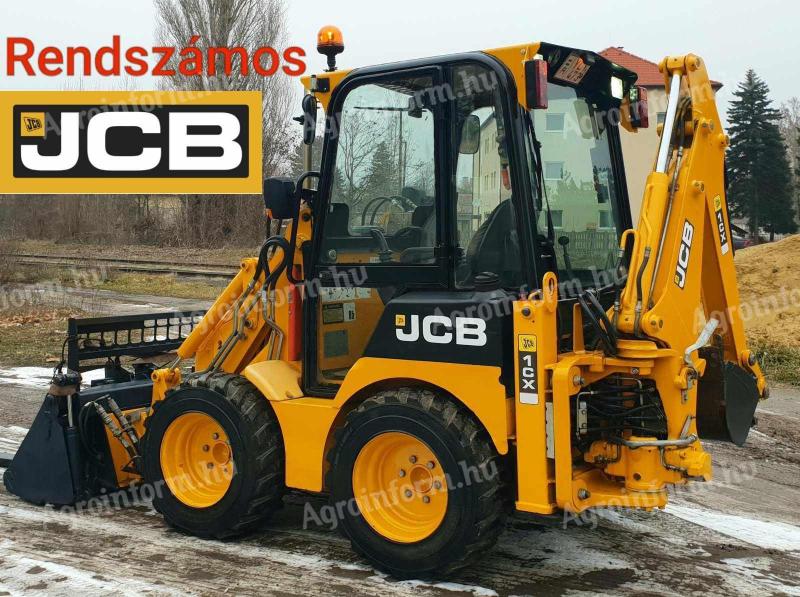 JCB 1CX,  univerzális gép,  rendszámos