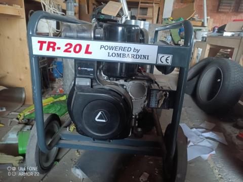 Lombardini TR-20L Dízelmotoros Ipari Mobil Áramfejlesztő Lombardini TR-20L Dízelmotoros Ipari Mobil Áramfejlesztő