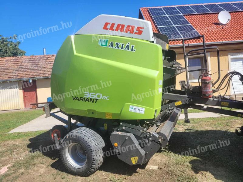 Claas Variant 360 rc bálázó körbálázó