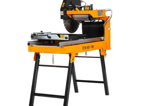 Lumag STM 450-700 vizes kő- és csempevágó / Térkő vizesvágó,  téglavágó,  kővágó fűrész