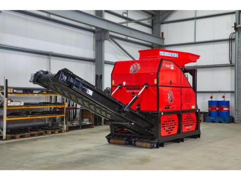 RED RHINO 7000 zúzógép betonhoz, kőhöz, építési törmelékhez, téglához és kerámiához RED RHINO 7000 zúzógép betonhoz, kőhöz, építési törmelékhez, téglához és kerámiához