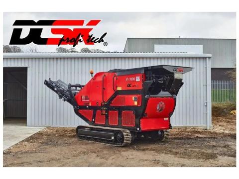 Red Rhino 7000 Plus zúzógép betonhoz, kőhöz, építési törmelékhez, téglához és kerámiához Red Rhino 7000 Plus zúzógép betonhoz, kőhöz, építési törmelékhez, téglához és kerámiához