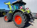 Claas Arion 650 CIS gyári homlokrakodóval,  fronthidraulikával és front TLT-vel