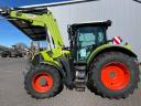 Claas Arion 650 CIS gyári homlokrakodóval,  fronthidraulikával és front TLT-vel