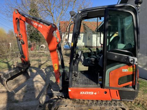 Kubota KX019-4 minikotró Kubota KX019-4 minikotró