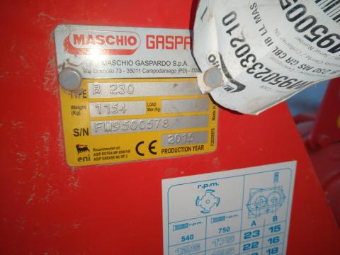 Maschio Gaspardo B230 talajmaró Maschio Gaspardo B230 talajmaró