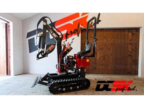 Minikotró JMEKA CROSS PRO lánctalpas KN3 9LE benzin/elektromos indítás – kettős működésű szivattyú Minikotró JMEKA CROSS PRO lánctalpas KN3 9LE benzin/elektromos indítás – kettős működésű szivattyú