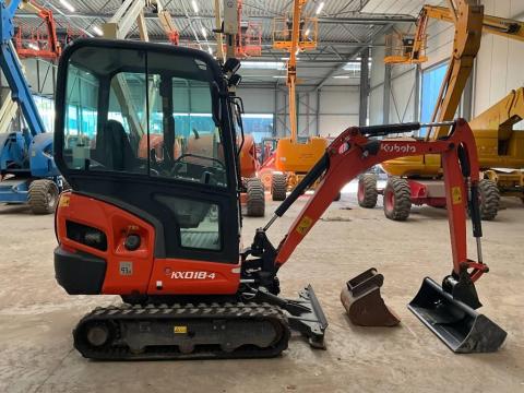 Kubota KX 018-4 / 2018 / 2 172 üzemóra / Lízing 20%-tól Kubota KX 018-4 / 2018 / 2 172 üzemóra / Lízing 20%-tól