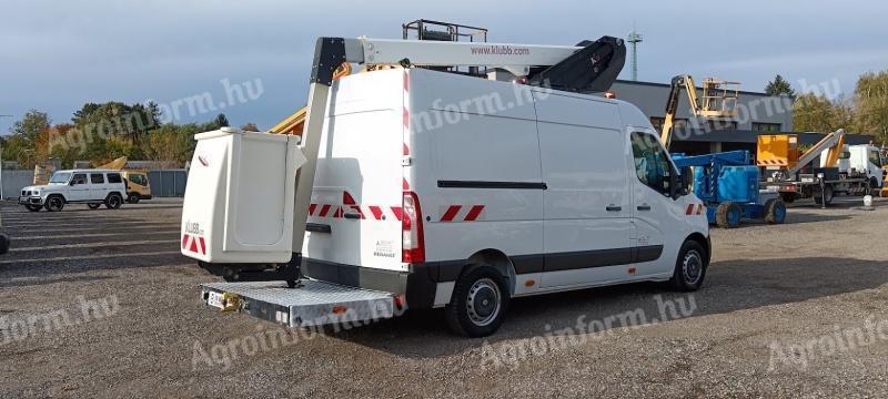 Renault Master Klubb K32 hidraulikus emelőplatform – 3.5 tonnás teherautó eladó