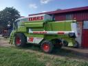 Claas Mega 208.2 kombájn -- Geringhoff kukoricaasztallal együtt