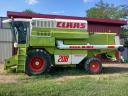 Claas Mega 208.2 kombájn -- Geringhoff kukoricaasztallal együtt