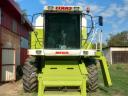 Claas Mega 208.2 kombájn -- Geringhoff kukoricaasztallal együtt
