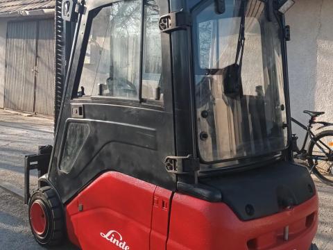 Eladó Linde E20 elektromos használt targonca Eladó Linde E20 elektromos használt targonca
