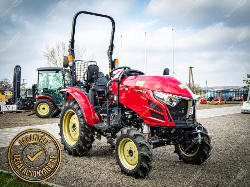 Garantált Legalacsonyabb ÁR! Yanmar Japán Kisraktor 35 LE, fülke nélküli, kompakt-kerti kistraktor (Kubota, Iseki, Kioti) / YT235-R (demo)