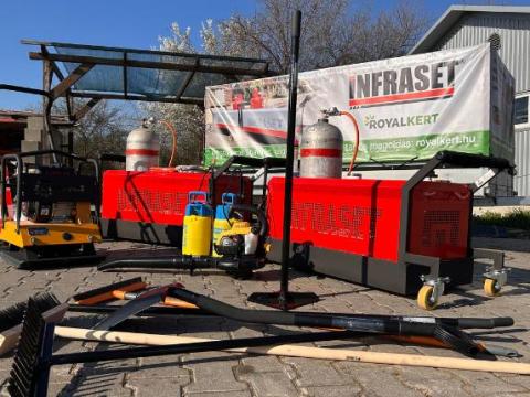 Innovatív aszfaltjavító megoldás települések számára – INFRASET® - Royal-Kert Kft. Innovatív aszfaltjavító megoldás települések számára – INFRASET® - Royal-Kert Kft.