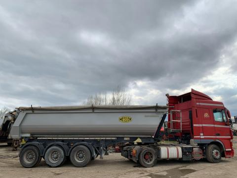 Meiller Kisa3 billenős pótkocsi