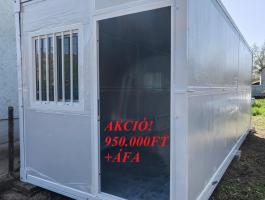 Összecsukható konténer akciós áron, házhoz szállítással