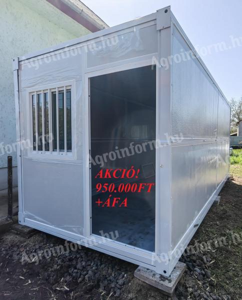 Összecsukható konténer akciós áron, házhoz szállítással