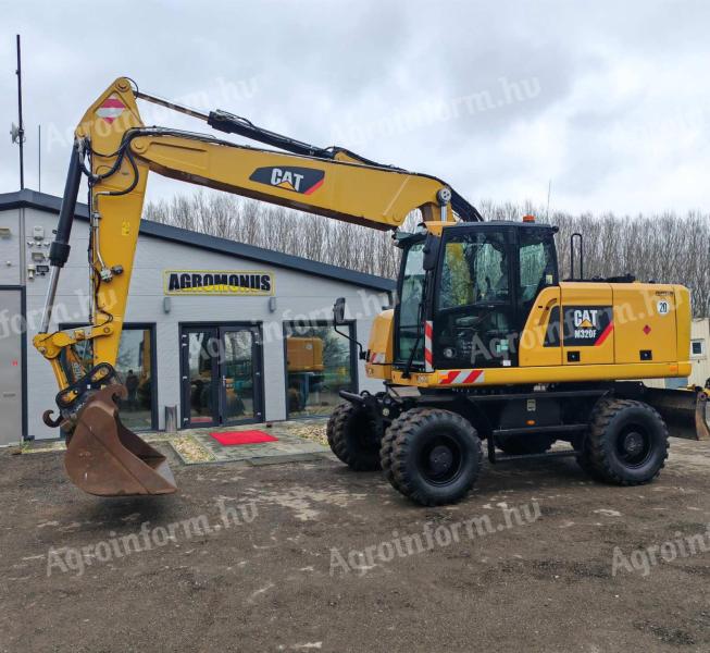 Caterpillar 320F gumikerekes forgókotró KAVOSZ 3, 5%-os lízingre is eladó