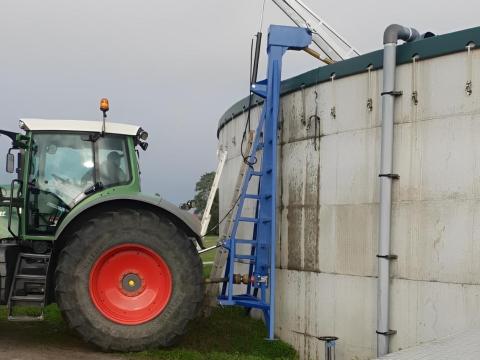 Promanure THF5 állványos csuklós traktorhajtású trágya keverőszár Promanure THF5 állványos csuklós traktorhajtású trágya keverőszár