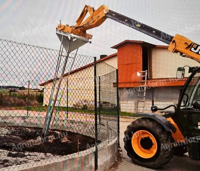Promanure HHK5 hidraulikus hajtású trágya keverőszár (homlokrakodó,  teleszkópos rakodó) trágyakeverő / hígtrágyakeverő
