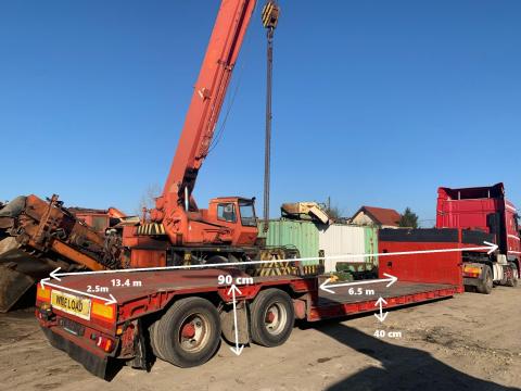 Goldhofer lowbed tréler Goldhofer lowbed tréler