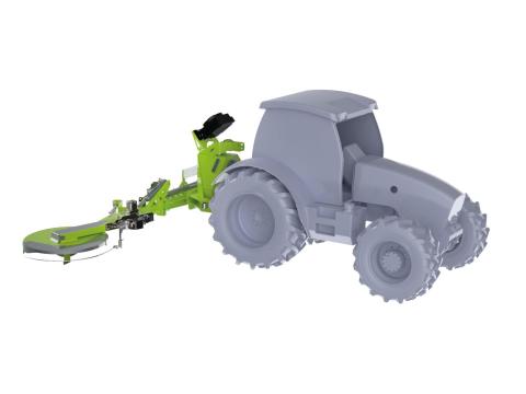 NIUBO TÁRCSÁS SORKÖZMŰVELŐ ECO DISK,  DISK PLUS FRONTAL LOW PROFILE / TRASERA 600-1000