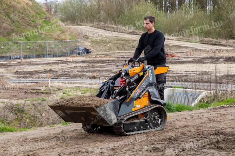 Csúszókormányzású rakodógép, mini kompakt rakodó 23-25 Le (lánctalpas) / Giant GS850T-GS950T